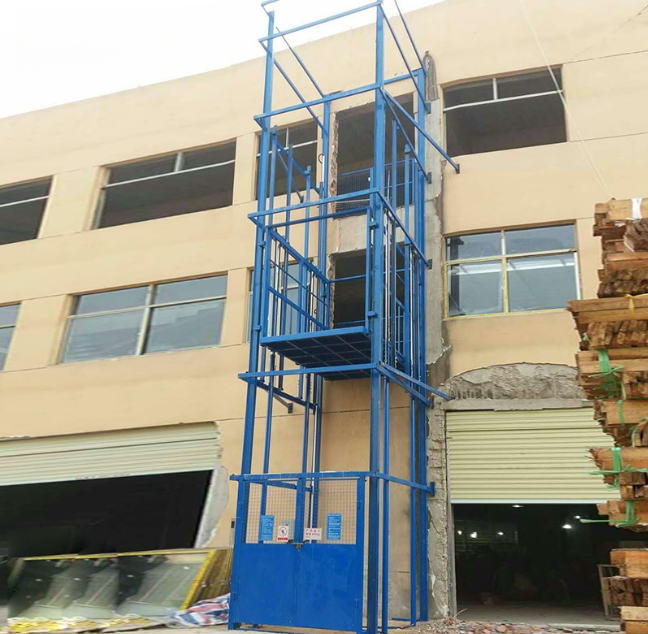 驻马店建材厂室外物料提升